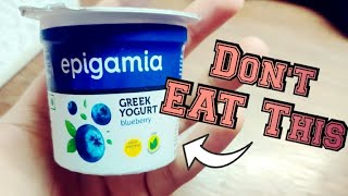 Greek Yogurt Review of Epigamia amp Curd vs Yogurt in Hindi  Protein in Yogurt [upl. by Radburn]