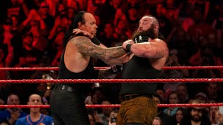 The Undertaker attacks Braun Strowman On this day in 2017 [upl. by Briant]