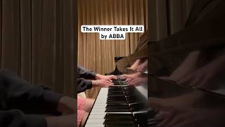 thewinnertakesitall abba shorts piano cover kierszenbaumpiano ​⁠OfficialABBA [upl. by Analed]