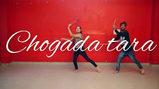 Chogada tara danceloveyatridandiya easy steps [upl. by Nnyliak]