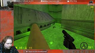 HalfLife PC  1998 Ep 2 Radiation Tentacles amp Fire [upl. by Llewej]