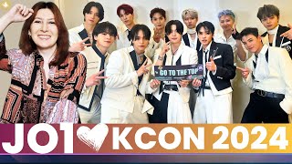 JO1  KCON STAGE  KCON HONG KONG 2024 SuperCali  Tiger  Super  Infinity  Trigger🌂Reaction [upl. by Esya]