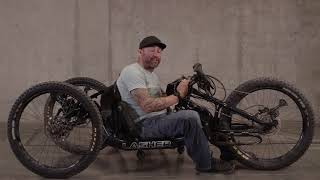 How to properly use Lasher OffRoad Handcycles  Lasher Safety Guide [upl. by Isoj741]