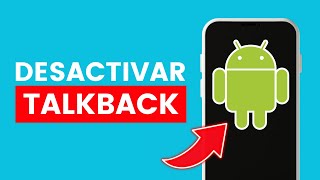 Cómo Desactivar el Modo Talkback en Android ✅ 2024 [upl. by Belita569]