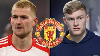 Branthwaite Vs De ligt  MUFC Will should Who [upl. by Eenyaj981]