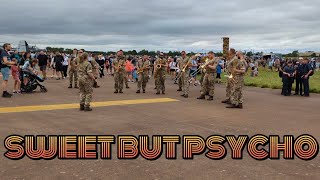 Riat 2024 incredible mystery brass band perform a cover of sweet but psycho [upl. by Eduj170]