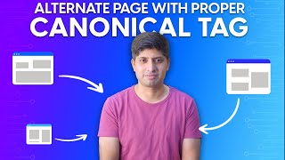 How to Solve quotAlternate Page With Proper Canonical Tagquot issue in Search Console [upl. by Hacker]