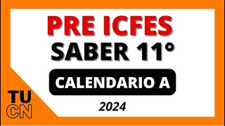 PRE ICFES SABER 11  CALENDARIO B [upl. by Vigor]