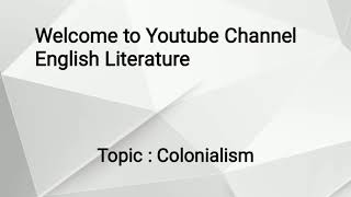 Colonialism  Postcolonial Term  Postcolonial Studies  Concept Explained in UrduHindi [upl. by Dannel]