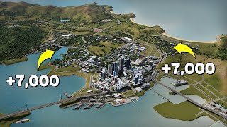 Doubling the Population  Cities Skylines Oceania 22 [upl. by Romeo]