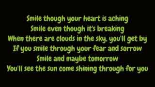 Nat King Cole  Smile Lyrics HD [upl. by Nnilsia825]