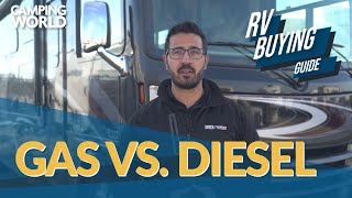 RV Buying Guide Gas Vs Diesel [upl. by Aniretak890]