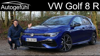 2021 VW Golf R MK8 A LoveHate Relationship  Full Review [upl. by Eatnom]