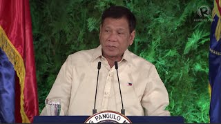 President Rodrigo Dutertes inaugural speech [upl. by Mcclimans]