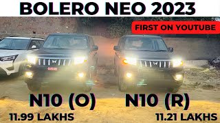 bolero neo N10 optional vs N10 R 2023 models …scorpio at half price [upl. by Nolyad646]