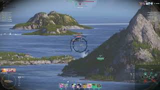 World of Warships Clan Battle Season 21 “Cachalot” 4FUN vs POPI [upl. by Merlina]