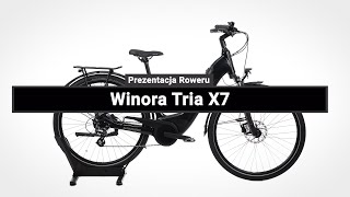 Rower Elektryczny Winora Tria X7  Prezentacja roweru [upl. by Okiman]