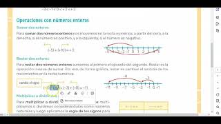 números enteros resumen [upl. by Heins]