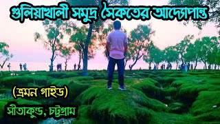 গুলিয়াখালি সমুদ্র সৈকত  Guliakhali sea beach  Sitakund Chattogram [upl. by Junius375]