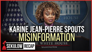 Karine JeanPierre Spouts Misinformation [upl. by Heater]