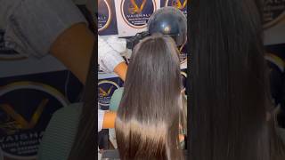 Hair smooth shortvideo hairstyle reelsinstagram garbasong [upl. by Leuqcar]