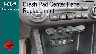 Kia Sportage QL  Crash Pad Center Panel Replacement [upl. by Huntley]