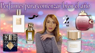 PERFUMES PARA COMENZAR BIEN EL AÑO ZENZ ENERO 2024 [upl. by Derman]