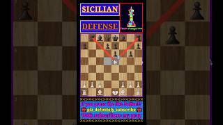 Sicilian Defense Open Accelerated Dragon Modern Variation shorts chess [upl. by Ainecey52]