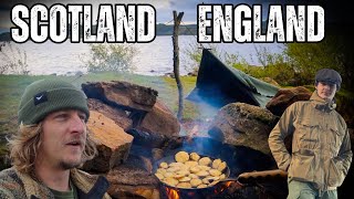 2 Night Wild Camping Road Trip Loch Lomond and Kielder Forest ScotlandEngland Bivvy Camping [upl. by Pierpont]