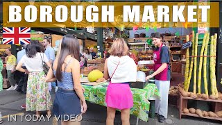 Tasting Tour of BOROUGH MARKETS Best Street Food in England [upl. by Sutphin]