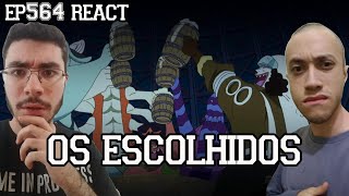 ELES SE ACHAM OS ESCOLHIDOS  One Piece Episódio 564 REACT [upl. by Symer]