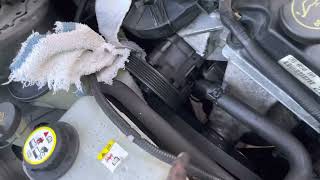 No tools Serpentine Belt install [upl. by Yroffej]