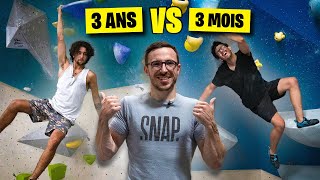 3 MOIS VS 3 ANS EN ESCALADE  Arkose Tour  410 [upl. by Llahsram]