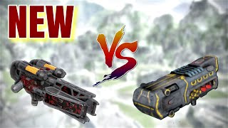 WR NEW Weapon Incinerator VS Avalanche  Damage Comparison  War Robots Test Server [upl. by Voltz]