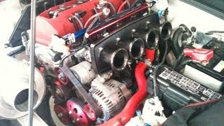 HONDA S2000 F20C Kαi  KTech tuned engine with TODA ITB  NA 294HP 292kgm  Rebirth and Dyno [upl. by Kcerb]