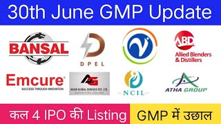 Vraj Iron And Steel IPO  Allied Blender IPO  Emcure Pharmaceutical IPO  Bansal Wire IPO [upl. by Lleda]