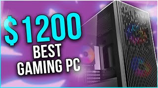 Best ALLAROUND Mid Range Gaming PC Build in 2023  1200  🔥 [upl. by Rudolph]