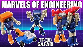 Marvels of Micro Masterpiece Engineering Newages Huffer and Pipes [upl. by Faxon]