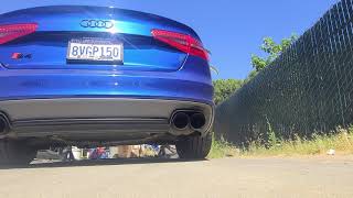 Audi S4 B85 Awe Touring Exhaust [upl. by Euqinim52]