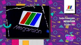 Tandas Comerciales Megavisión Octubre 1992 [upl. by Conlen]