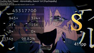 YukiTanuki  Abnormality Dancin Girl Psychopathy 9882 FC [upl. by Elocim85]