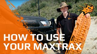 How To Use Your MAXTRAX  MAXTRAX Tips [upl. by Lattie74]