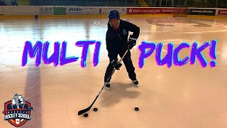 Eishockey Training Multipuck [upl. by Rozamond]