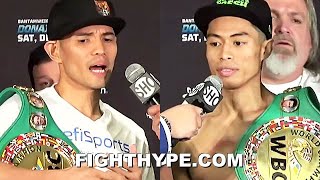 NONITO DONAIRE amp REYMART GABALLO FINAL WORDS AFTER MAKING WEIGHT amp FACING OFF ONE LAST TIME [upl. by Lodge]