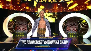 Kazuchika Okada Entrance  AEW Dynamite September 04 2024 [upl. by Janeczka]