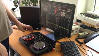 Pioneer DDJ WEGO2 with PCMac Atomix Virtual DJ [upl. by Llerahc380]