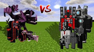 ALL Cameraman amp Speakerman vs Forlorn Hollows Mobs  Minecraft vs Skibidi Toilet [upl. by Felicie]