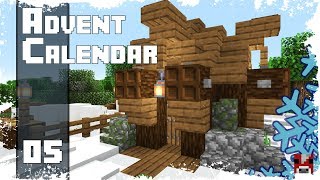 Minecraft Timelapse Advent Calendar  05  POLAR BEAR FARM [upl. by Acinoryt]