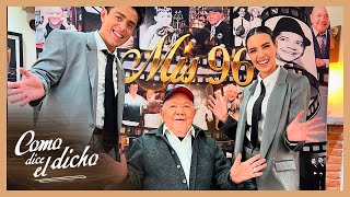 Sergio Corona cumple 96 años Es ‘El abuelo de México’ y el actor más longevo de Televisa [upl. by Tyrrell635]