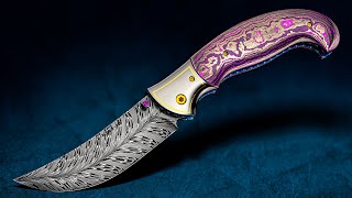 I Built A 9800 Folding Knife [upl. by Aerdnaid]